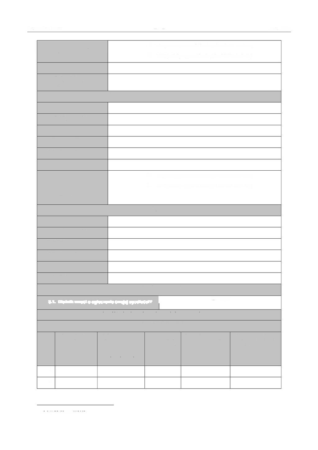 Dziennik Ustaw -4- Poz. 2276 2.33. Czy dłużnik ma pełnomocnika? Q NIE (należy przekreślić rubryki od 2.34. do 2.48.) U TAK (należy wypełnić rubryki od 2.34. do 2.48.) 2.34. Imię pełnomocnika: 2.35.