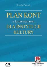 ksiąg rachunkowych prowadzonych przy użyciu komputera metody wyceny aktywów i pasywów oraz ustalania wyniku finansowego wzorcowy plan kont wspólnoty mieszkaniowej z komentarzem do poszczególnych kont