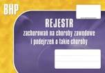 Rejestr służy do ewidencjonowania pracowników, którzy zachorowali lub istnieje u nich podejrzenie choroby zawodowej, gromadzi też wszelkie informacje związane z ich chorobą.