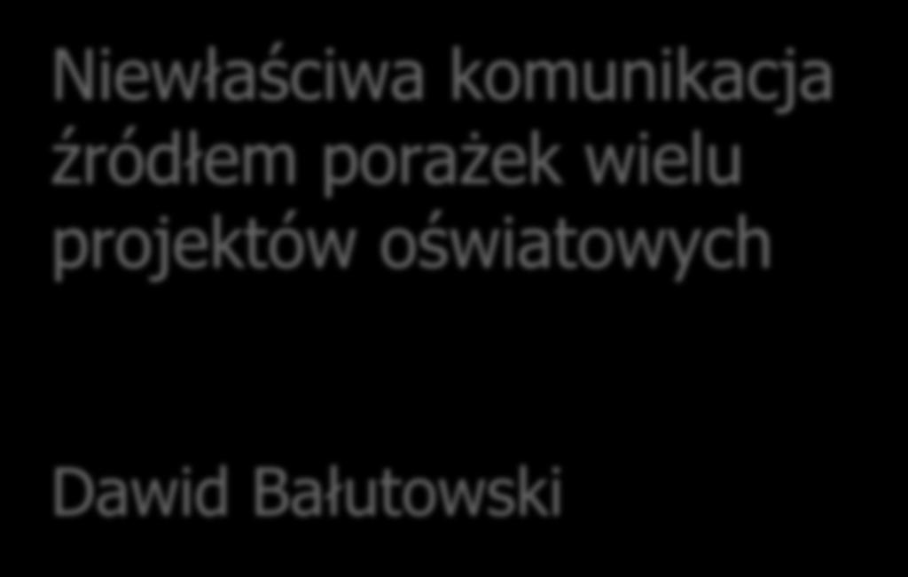porażek wielu