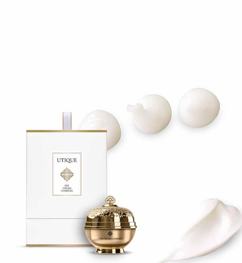 72 73 UTIQUE AKTYWNY KREM POD OCZY EYE COMPLEX EYE CREAM COMPLEX 20 ml 502028 590,00 PLN 29 500,00 PLN / 1 l EKSTREMALNIE LIFTINGUJĄCE SERUM DO TWARZY ANTI-AGING ANTI-AGING ELIXIR FACE SERUM 30 ml
