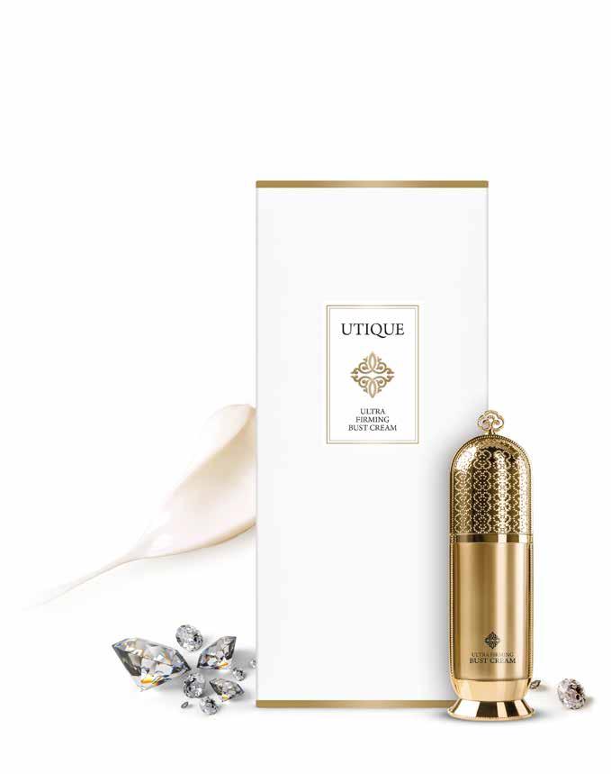 74 75 UTIQUE INTENSYWNIE MODELUJĄCY KREM DO BIUSTU ULTRA FIRMING ULTRA FIRMING BUST CREAM 50 ml 502031 540,00 PLN 10 800,00 PLN / 1 l SILNIE UJĘDRNIAJĄCY KREM DO CIAŁA FIRMING COMPLEX FIRMING COMPLEX