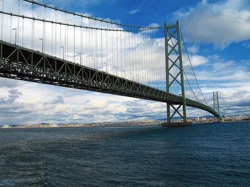 Akaši Kaikjó Bridge - Japonsko v