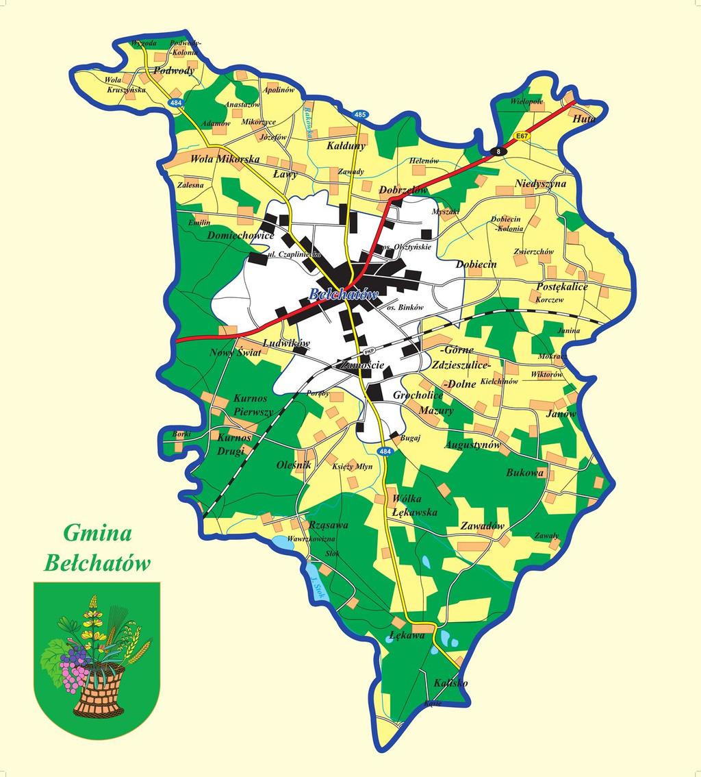 1. CHARAKTERYSTYKA GMINY: Raport o