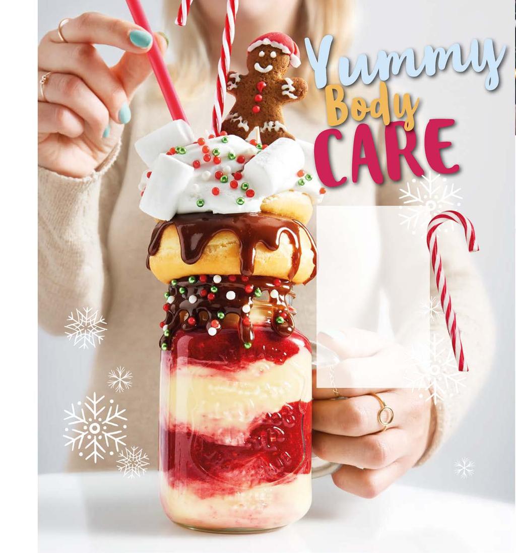 PIELĘGNACJA DLA FANEK SŁODKOŚCI APETYCZNIE PACHNĄCE KOSMETYKI, KTÓRE OTULĄ TWOJĄ SKÓRĘ KUSZĄCYM AROMATEM! 1. Nałóż peeling Raspberry Jelly na plecy, dekolt, ręce i nogi.
