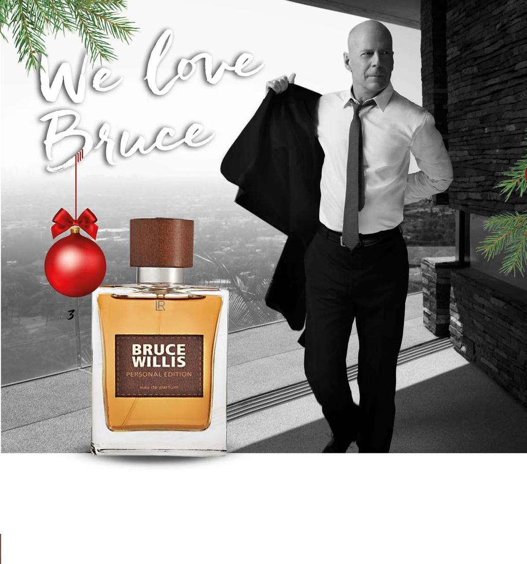 LIMITOWANY! 1 Bruce Willis Zestaw 30143 43p 185,00 zł W zestawie: Eau de Parfum (50 ml) + Perfumowany szampon do włosów i ciała (200 ml).