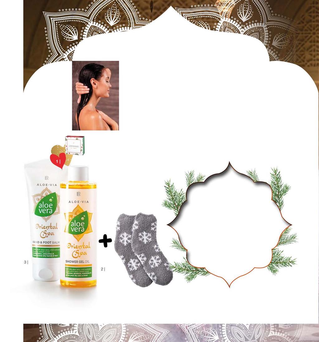 DLA SPRAGNIONYCH RELAKSU LR ALOE VIA Aloe Vera Oriental Spa ORIENTALNA OAZA RELAKSU WE WŁASNYM DOMU Zapomnij o szarej codzienności i poczuj błogą atmosferę relaksu.