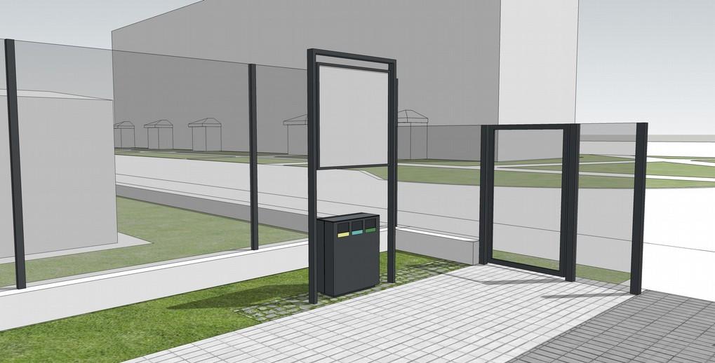 5 Ławka bez oparcia wymiary: 220 x 67 x 43 cm, elementy metalowe: stal, ocynkowana, malowana proszkowo na kolor ciemnoszary (sugerowany kolor RAL  9