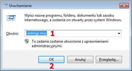 informatycznej podmiotu medycznego. Certyfikaty musza być zainstalowane na każdej stacji roboczej na której odbywa się komunikacja z platformą P1.