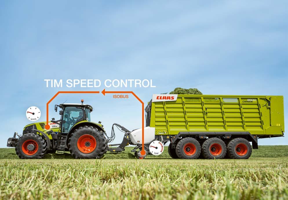 Inteligentnie połączone. TIM SPEED CONTROL TELEMATICS TIM SPEED CONTROL. Zbiór wydajny jak nigdy. TELEMATICS nie pomija niczego.