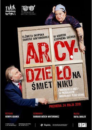 5. ARCYDZIEŁO NA ŚMIETNIKU, 25,26 października godz. 19:30, 27 października godz. 18:00 CENA 59zł 45 zł, Mała Scena Koprodukcja Teatru Rozrywki z Formacją Artystyczną KANDYD 2 Znakomita komedia S.