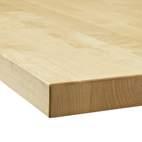 KARLBY blat, brzoza. D186 Grubość 3,8 cm 103.351.