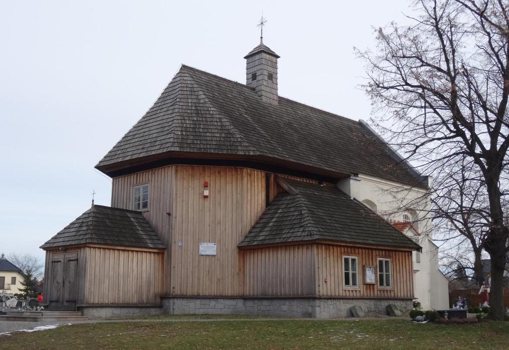 bardziej, że funkcję nauczyciela mógł pełnić pisarz kościelny, urzędujący przy miejscowym kościele katolickim, który nosił tytuł dyrektora 229. 1.4.5. Kościół pw. św.