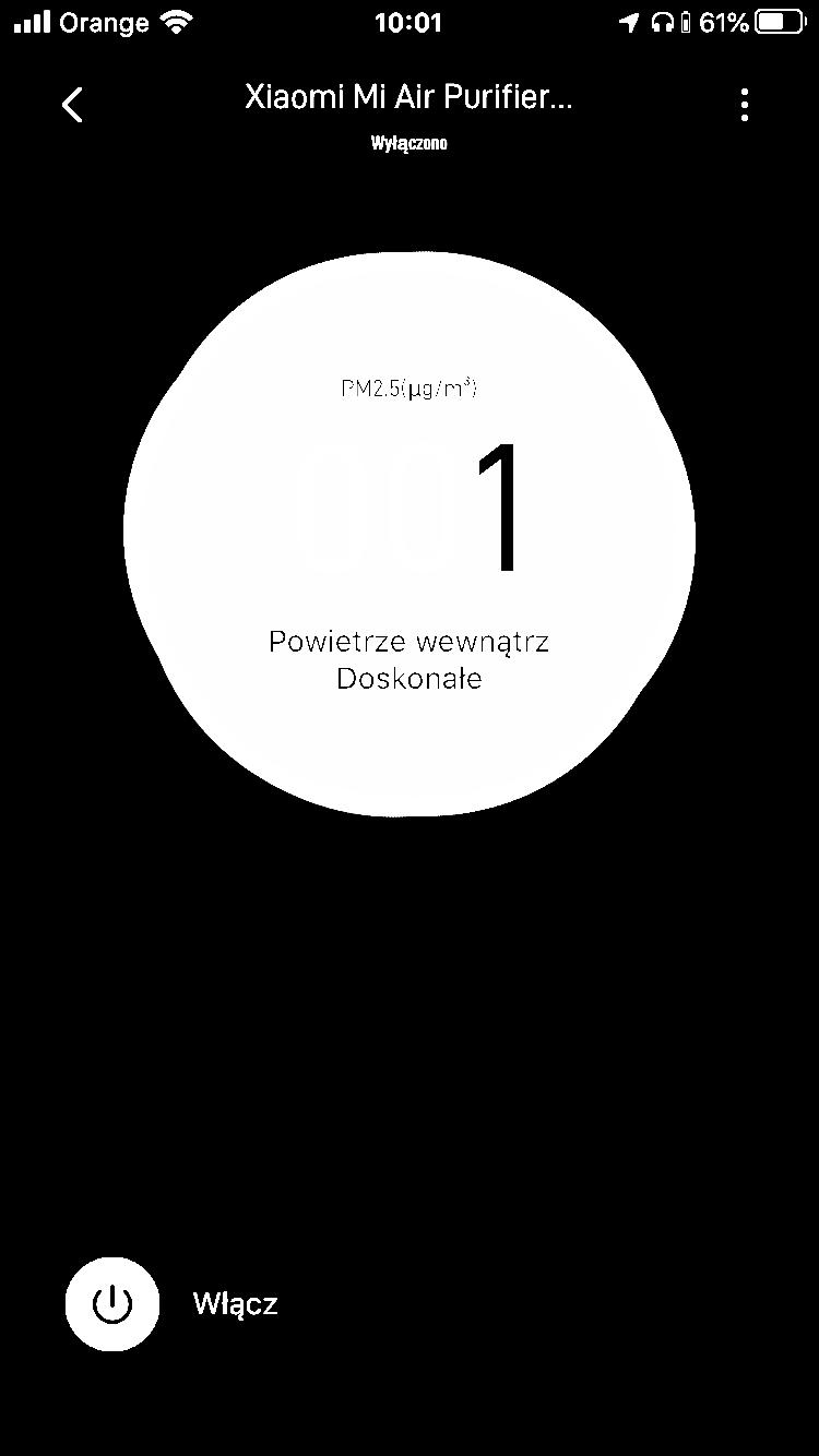 Proces łączenia został zakończony, na ekranie pojawił się ekran