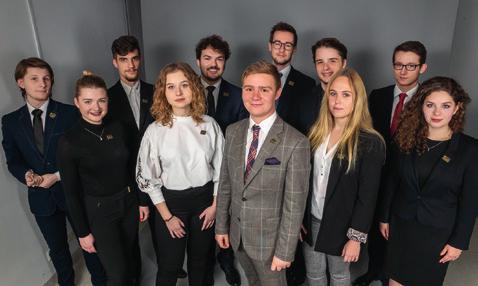 STUDENCI I DOKTORANCI Celem na ten rok, oprócz kontynuowania sztandarowych wydarzeń kulturalnych, takich jak Technikalia, jest przede wszystkim skupienie się na wsparciu oraz rozwoju naukowym