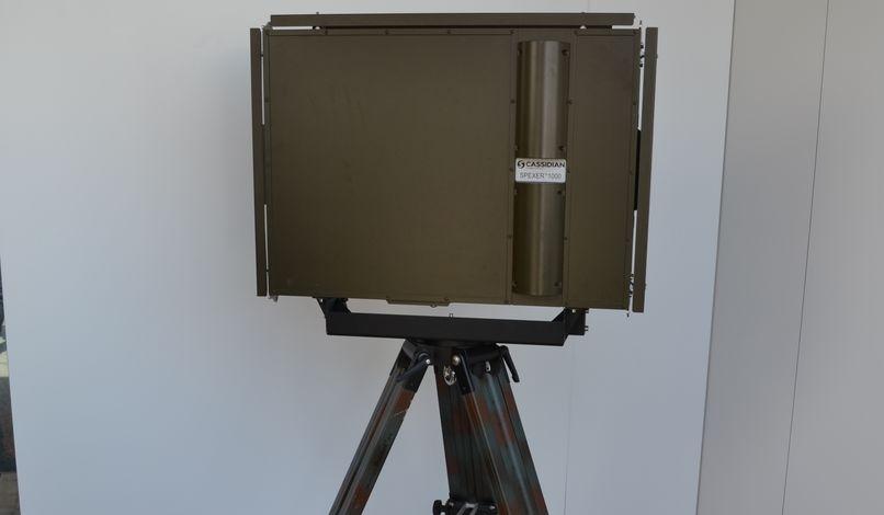 Dura Kolejną stacją radiolokacyjną klasy FMCW na Eurosatory był SPEXER TM 1000 firmy