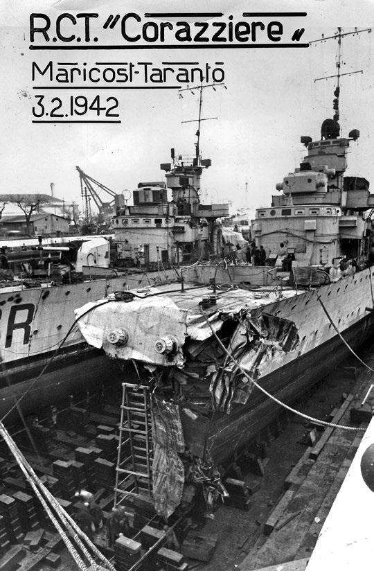 który storpedował lekki krążownik Armando Diaz. 28 marca wziął udział w Biwie pod Matapan, zapewniając ochronę uszkodzonego okrętu liniowego Vittorio Veneto.