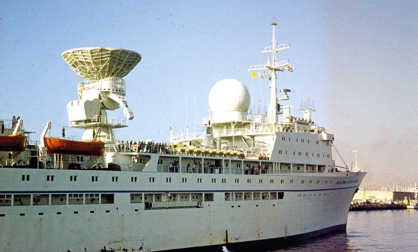 Tekst Jeszcze jedna fotografia Korolowa wykonana w Hawanie w 1972 roku. i w rufowej części pokładu szalupowego.