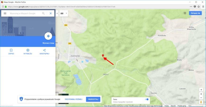 Na podstawie porównania z dokładną mapą turystyczną możemy stwierdzić, że jest to Padalcowa Góra (mapa wyd. Compass ze strony goryiludzie.pl).