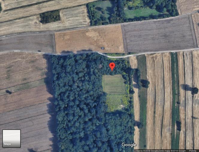 Po nałożeniu symulacji na zdjęcie należy odnaleźć punkt na symulacji znajdujący się w miejscu szukanego obiektu lub za nim