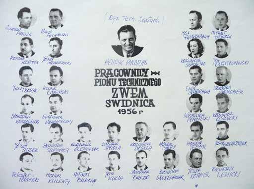 Władysław Leszkow, Henryk Pietraszko, Józef Barański i Marian Wojnar. Od 1 sierpnia 1947 r. w Świdnicy montowano pierwsze prądnice i rozruszniki ze zgromadzonych części i podzespołów.