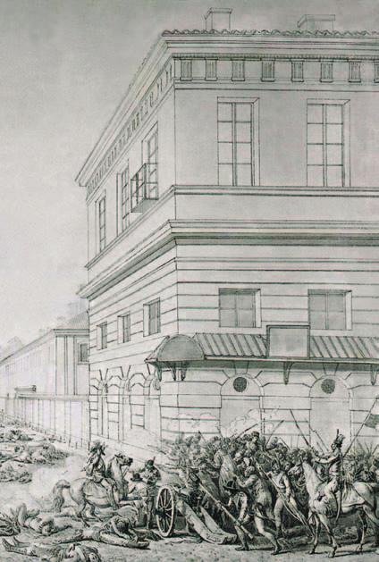 522 RYSZARD MĄCZYŃSKI Fig. 14. View of Izabela Branicka s tenement houses in Warsaw (at the junction of Miodowa and Senatorska Street). Drawing by Jean-Pierre Norblin de la Gourdaine dating from 1794.