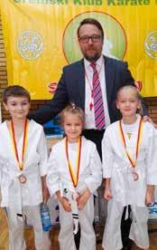 Wielkopolskiego Okręgowego Związku Karate Olimpijskiego. Aktualnie na terenie Gminy Kleszczewo regularnie uprawia, trenuje i bawi się w karate ponad 150 adeptów w wieku od 5 do 14 lat.