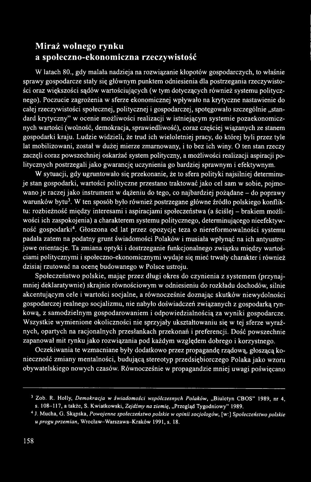 (w tym dotyczących również systemu politycznego).