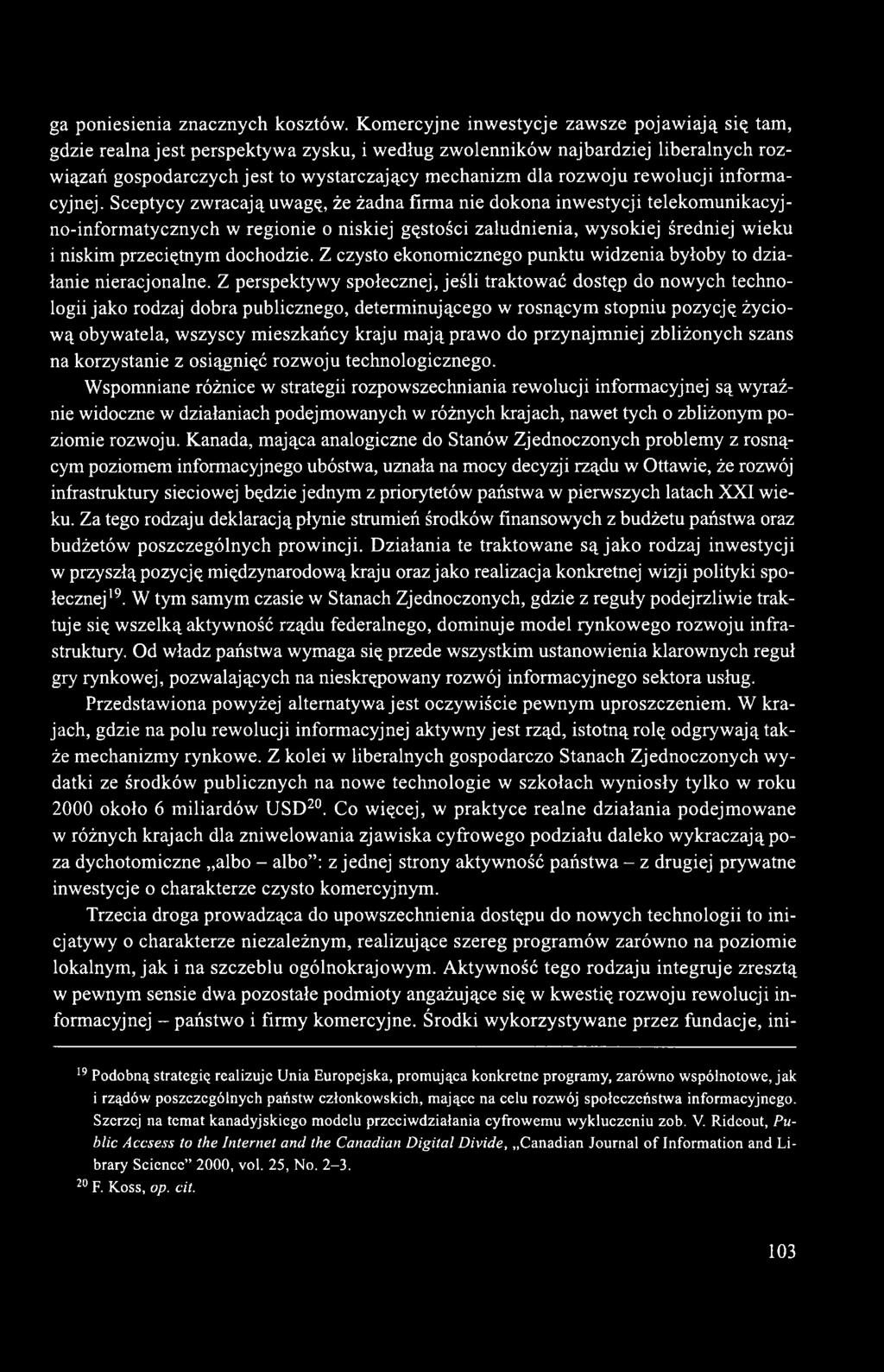 rewolucji informacyjnej.