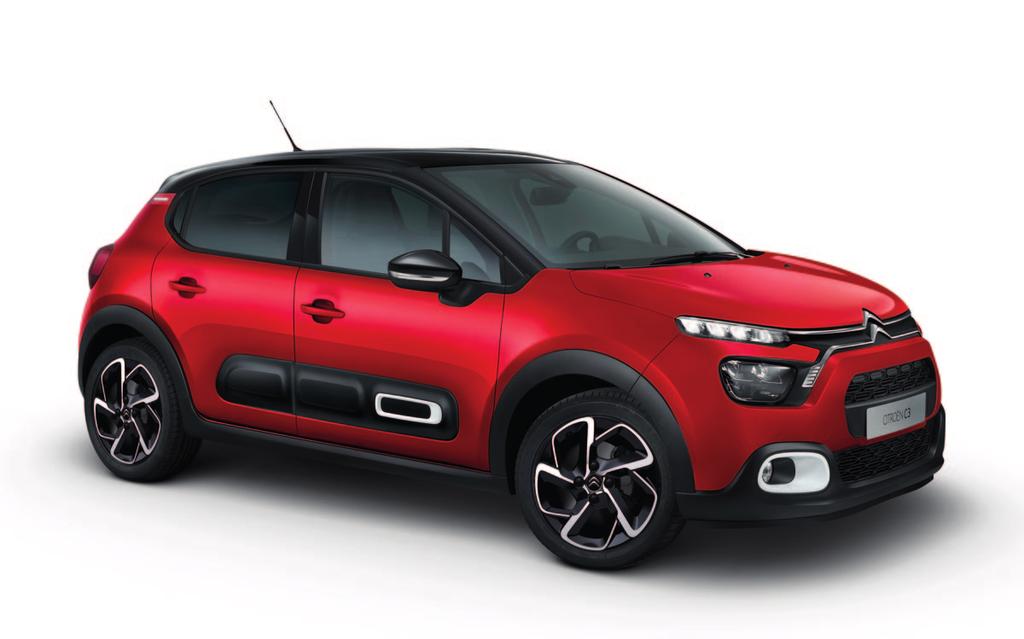CITROËN C3 CENY PLN brutto LIVE FEEL FEEL PACK C-SERIES SHINE BENZYNA 1.2 PureTech 83 S&S 52 100 55 800 61 300 66 000 65 000 1.2 PureTech 110 S&S 61 000 66 500 71 200 70 200 1.