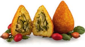 Arancini z pesto z cukinii Ryż Farsz składniki wg przepisu Ryż na słono (str.