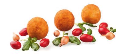 Arancini z kremem mascarpone Krem mascarpone jest jednym z najbardziej smacznych i popularnych kremów, znany przede wszystkim jako krem do tiramisu.