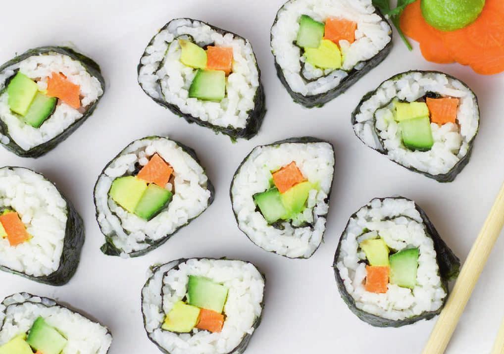 VI Sushi Onigiri Bento Japońska kuchnia uważana jest za jedną z najzdrowszych na świecie.