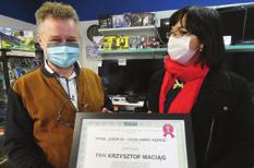 Stanisław Gosławski Tomasz Finster laureat w kateorii Naroda Mieszkańców Gminy Kępice.
