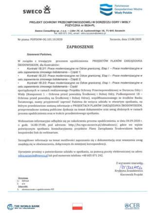 Rycina 17 Zaproszenie na spotkanie wysłane do