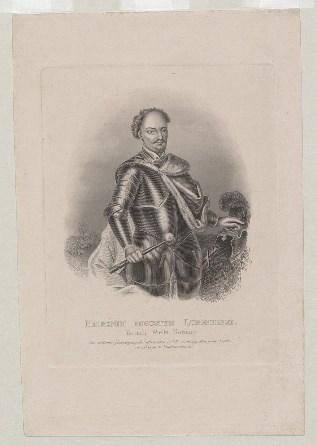 2. Litografia: Księże Hieronim Augustyn Lubomirski Hetman Wielki Koronny.