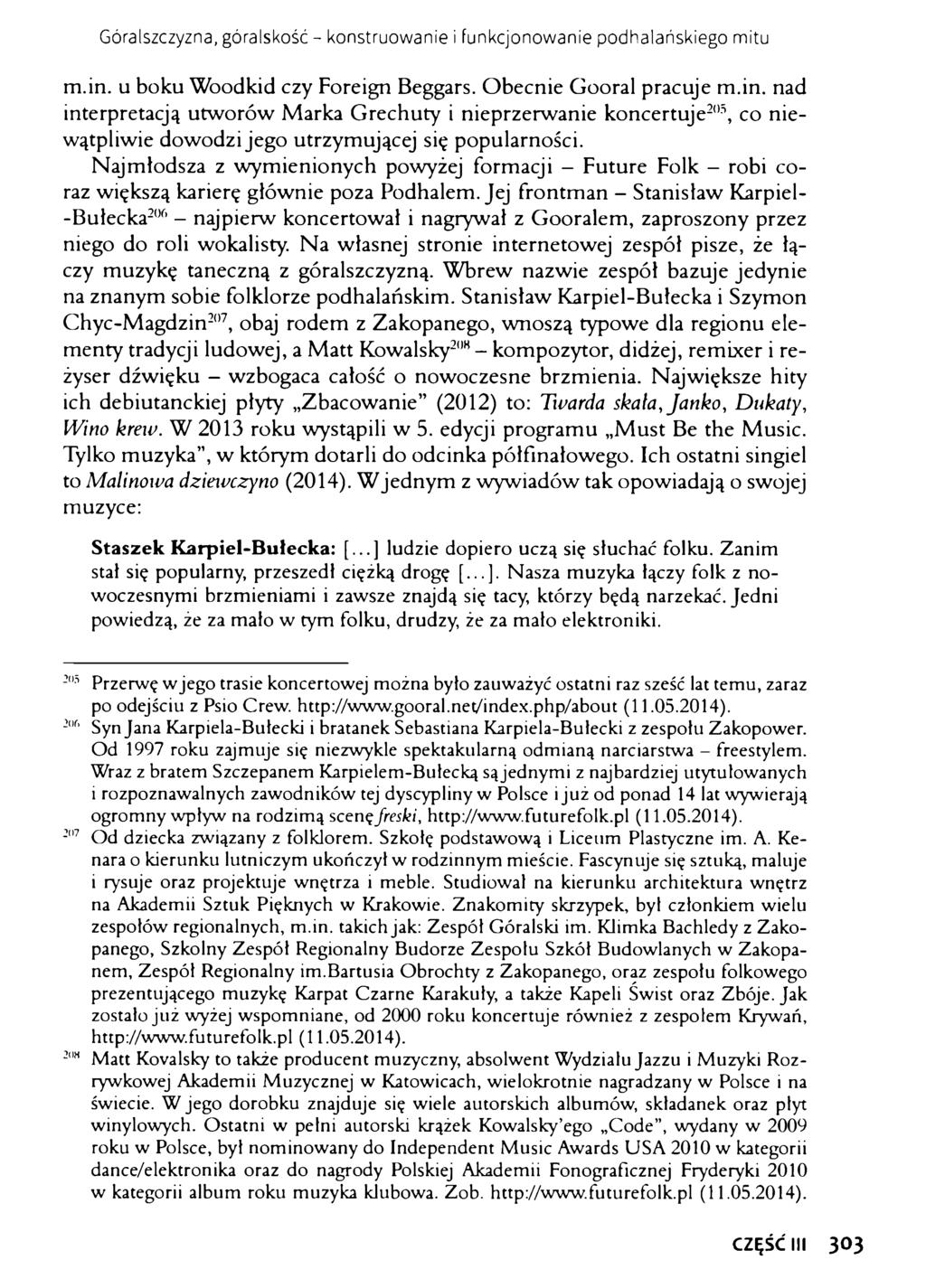 Góralszczyzna, góraiskość - konstruowanie i funkcjonowanie podhalańskiego mitu m.in.