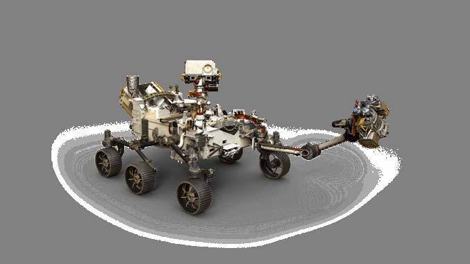 Łazik Perseverance bazuje na konstrukcji działającego obecnie na powierzchni Marsa łazika Curiosity.