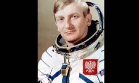Mirosław Hermaszewski 27 czerwca 1978 roku jako pierwszy (i jak dotąd jedyny) Polak poleciał w
