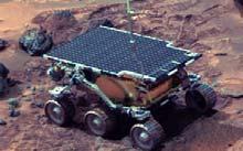 1997 W ramach misji Pathfinder na powierzchni Czerwonej Planety wylądował pierwszy łazik