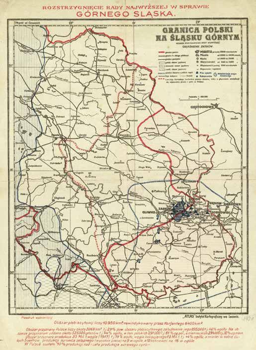 str. 7 LINIA KORFANTEGO Korfanty musiał się zdecydować na bolesne opuszczenie rodaków spoza zachodniej strony Odry, nawet za cenę zarzucanej mu zdrady polskich interesów.
