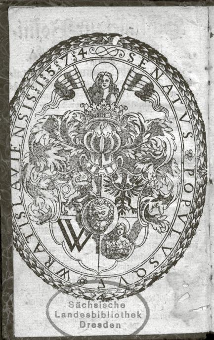 Abb. 2: Vierzig Dialogi von Nicolaus Volckmar (erste Ausgabe 1612, hier Auflage von 1688), Polnische Teutsch erklärte Sprachkunst von Matthias Gutthäter-Dobratzki (1669), Schlüſſel zur Polniſchen vnd