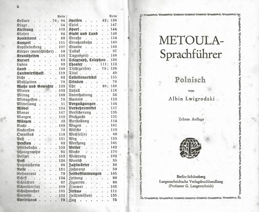 Metoula-Sprachführer (Methode Toussaint-Langenscheidt mit 34 Fremdsprachen im Programm; Krebs besaß davon 27 Bände) und die umfangreicheren Unterrichtsbriefe (14 Fremdsprachen; mit Ausnahme von
