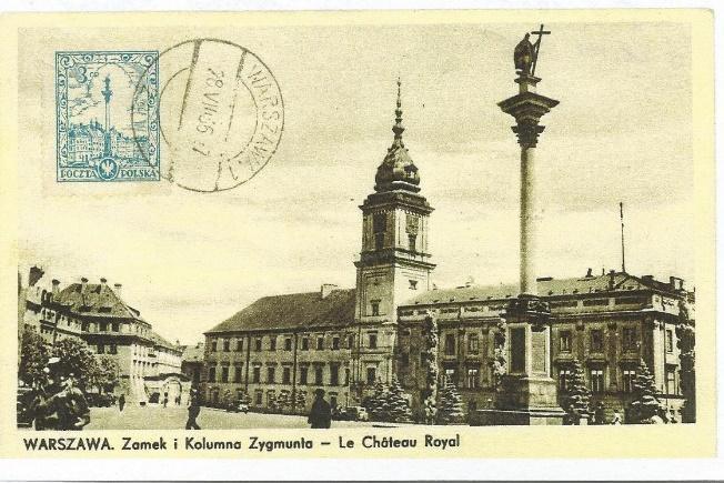 Akropol Kraków Stempel dzienny Warszawa 1 28.VIII.1936r.