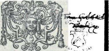 IORDANI BRVNJ NOLANI Dr. MoNADE NVMERO ET Figura liber Confcquens \ 1inu5 DE M1 N I M O M A G N Ot l}j;. & Mcn frua. 5.4.C. 7 f. Item pv. A;.. 173/J. D..f l N N V ER A JJ'IL IB V S, IMmrnfa,& Jn.