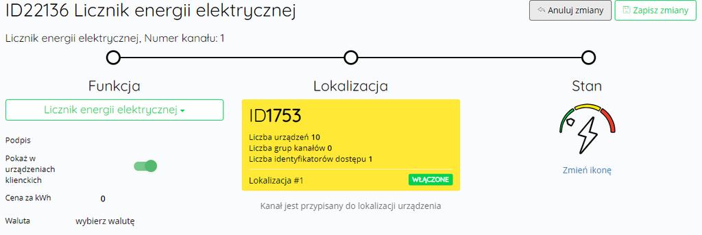 REKONFIGURACJA ustawień SUPLA lub sieci WiFi Jeżeli moduł był już zarejestrowany w supla.org, to po każdej zmianie na stronie konfiguracyjnej modułu powinno się usunąć moduł z supla.org. Nie wykonanie tej czynności może spowodować że moduł nie zaloguje się do supla.