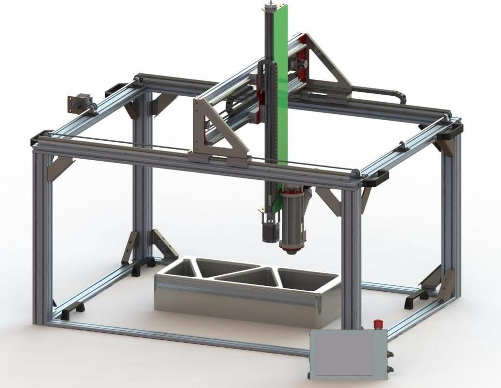 Projekt koncepcyjny drukarki 3D do