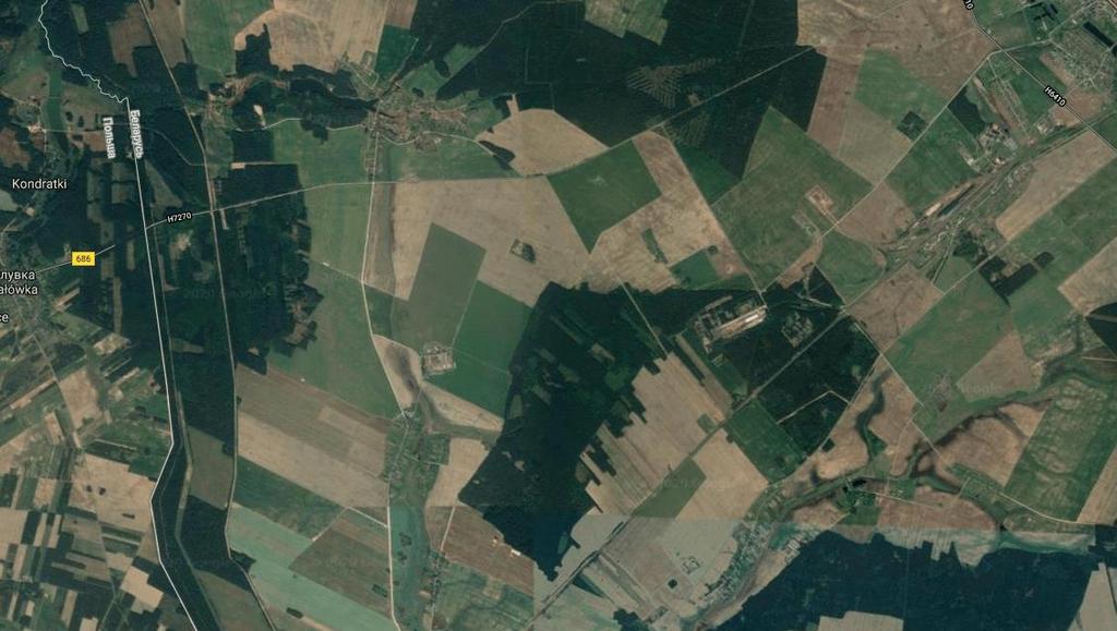 wolne działki o łącznej powierzchni ponad 136 ha Terminal