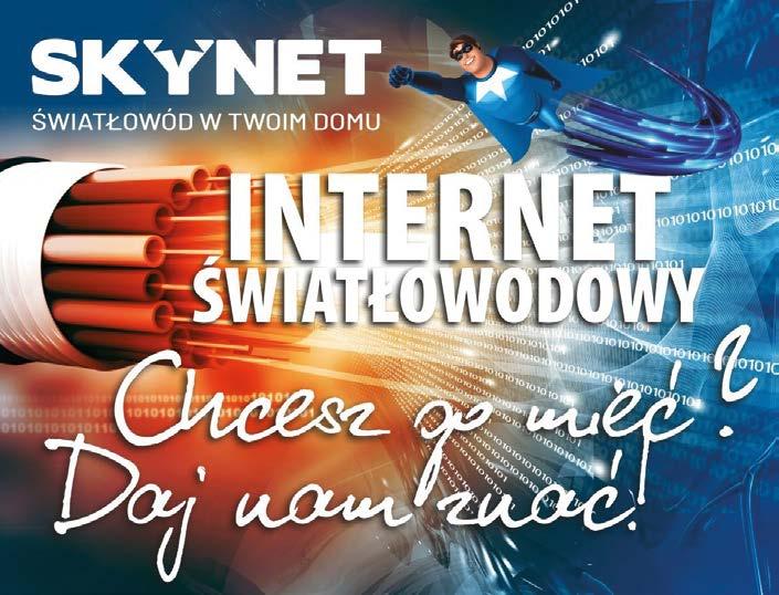 INFORMACJA Szanowni Państwo, w odpowiedzi na liczne zapytania, dotyczące doprowadzenia światłowodu do Kampinosu informujemy, iż na obecną chwilę firma Skynet zbiera listę osób zainteresowanych