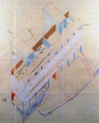 Corusier; Reichwld 2008, s. 59 10. Stuttgrt, Weissenhofsiedlung, twin house, Le Corusier nd Perre Jenneret, 1927, ) smples of the originl fcde plster re kept in the Bden Würtemerg Heritge Office.